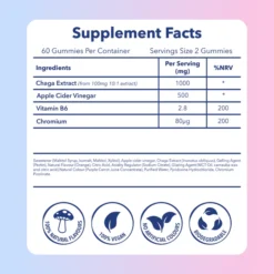 Chaga Mushroom & Apple Cider Vinegar for Wellness