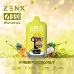 ZENX NFT Digital Box 12000 Puffs Disposable Vape Pod – 20ML(Nic 2%/5%)