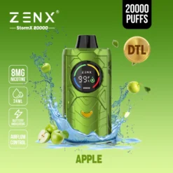 ZENX StormX 20000 Puffs Direct to Lung(DTL) Airflow Control Disposable Vape – 24ML