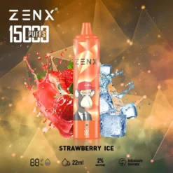 ZENX NFT 15000 Puffs Disposable Vape – 22ML(Nic 2%)
